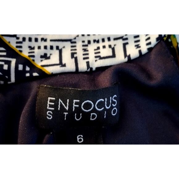 Enfocus Studio Womens Halter neck Muticolored Maxi Dress Size 6 - Picture 13 of 13